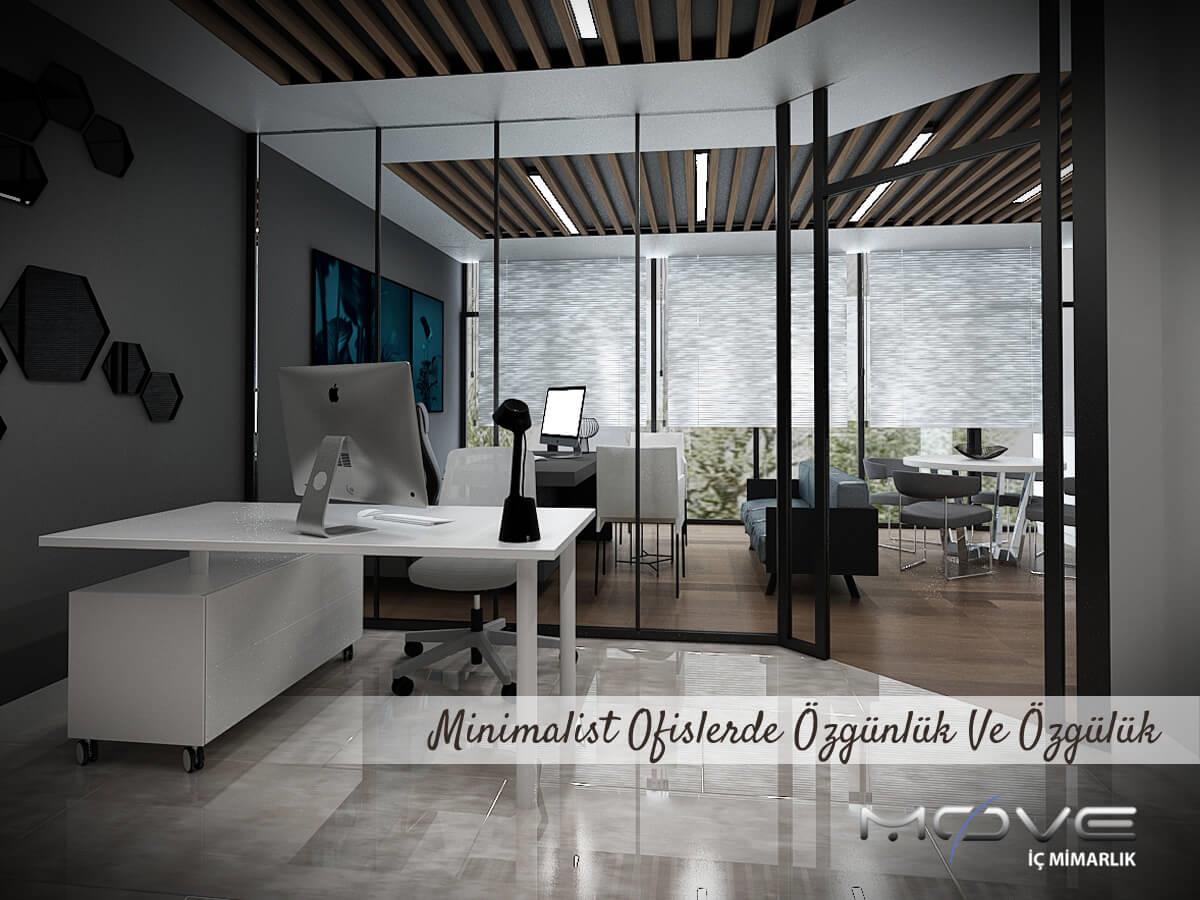 Minimalist Ofislerde Özgünlük Ve Özgülük Minimalist Ofislerde Özgünlük Ve Özgülük